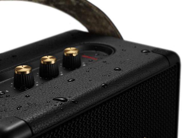 Marshall Kilburn II Wireless Stereo Speaker - Black/Brass - SW1hZ2U6MzA5OTQ3
