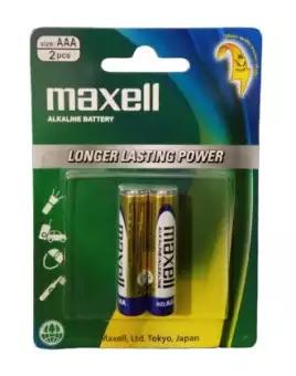 بطاريات 1.5 فولت  Maxell LR03 AAA Alkaline Battery, 2 Packet / 4 Pieces - SW1hZ2U6bnVsbA==