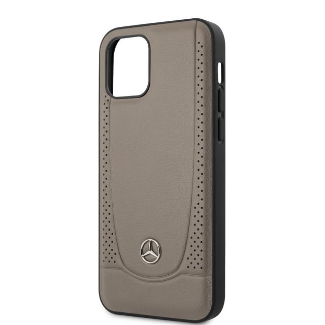 كفر جلد لهاتف iPhone 12 / 12 Pro لون بيج Mercedes-Benz Leather Urban Hard Case for iPhone 12 / 12 Pro - Mercedes-Benz - SW1hZ2U6MzA5NDAx