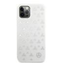 كفر سيلكون لهاتف iPhone 12/12 Pro لون أبيض TPU Silver Stars Pattern Case for iPhone12/12 Pro - Mercedes-Benz - SW1hZ2U6MzA5Mjkx