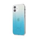 كفر سيلكون لهاتف iPhone 12 Mini لون أزرق متدرج Transparent Case Embossed 2 for iPhone 12 Mini - Mercedes-Benz - SW1hZ2U6MzA5MTc5