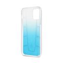 كفر سيلكون لهاتف iPhone 12 Mini لون أزرق متدرج Transparent Case Embossed 2 for iPhone 12 Mini - Mercedes-Benz - SW1hZ2U6MzA5MTg3