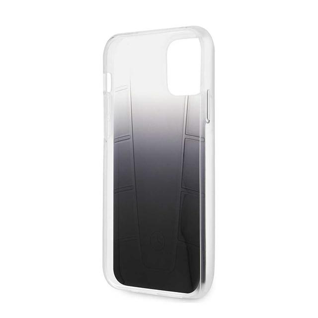 كفر سيلكون لهاتف iPhone 12 Pro Max لون أسود متدرج Transparent Case Embossed 2 for iPhone 12 Pro Max- Mercedes-Benz - SW1hZ2U6MzA5NTk5