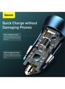 شاحن سيارة سريع Baseus Golden Contractor Pro Dual USB Quick Car Charger - SW1hZ2U6MzI2NTIy