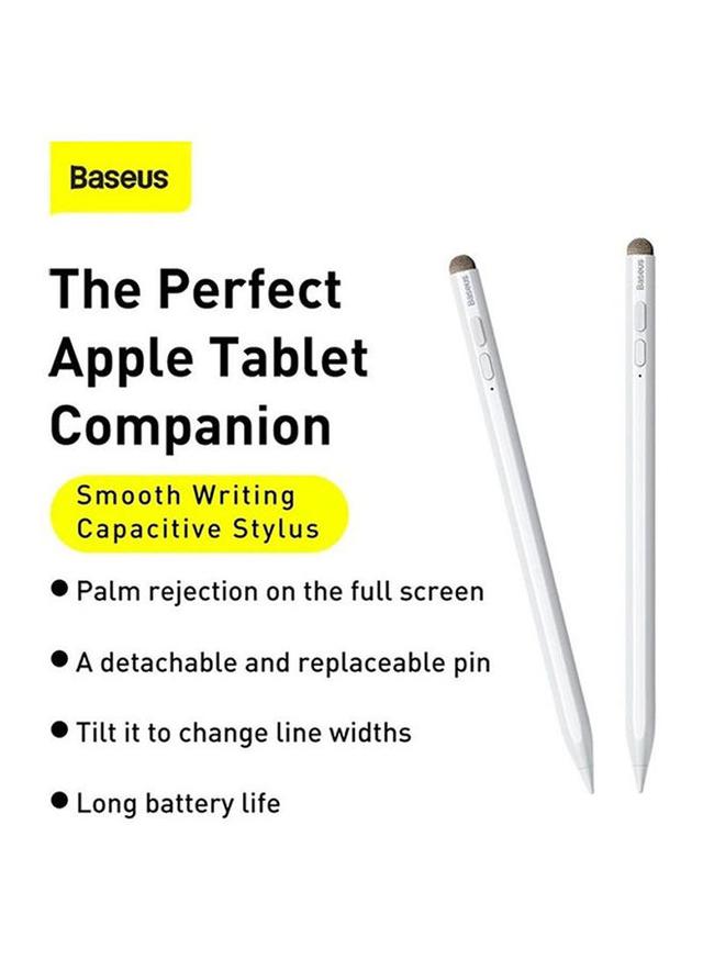 قلم جوال مع كيبل شحن Baseus Universal Smooth Writing Stylus Pen - SW1hZ2U6MzI4MzAy
