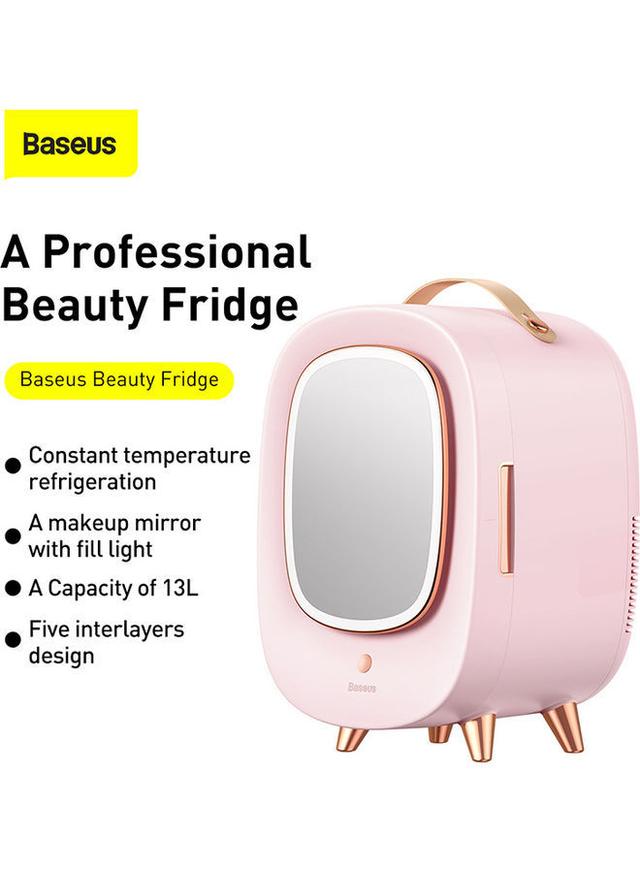 Baseus Professional Beauty Fridge Cosmetic Refigertor 13 l CRBXNS-04 Pink - SW1hZ2U6MzI3MTI5