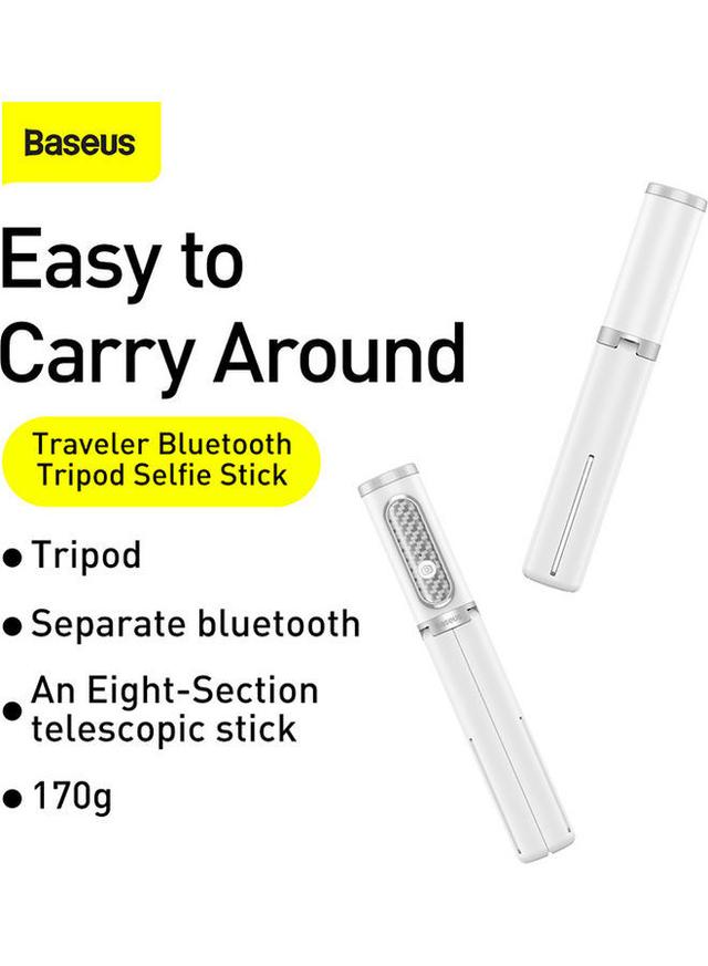 عصا سيلفي مع حامل ثلاثي Baseus 50 mAh Traveler Bluetooth Tripod Selfie Stick - SW1hZ2U6MzI1MTA5