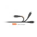 Porodo New PVC Lightning Cable 2M 2.4A - Black - SW1hZ2U6MzA4NTE5