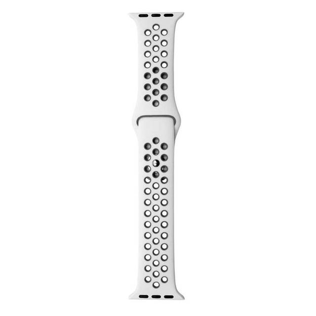 سوار ساعة آبل - ابيض / اسود Porodo Iguard Nike Watch Band for Apple Watch 40/38 cm - SW1hZ2U6MzA4NDM3