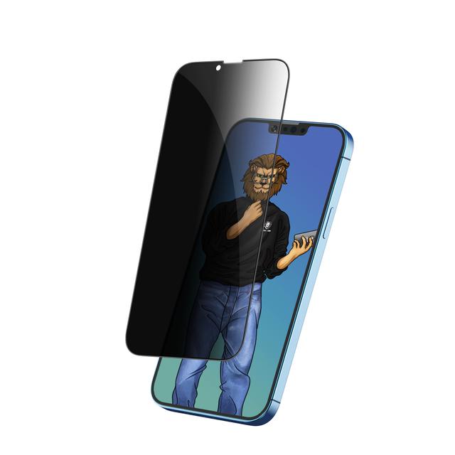 لاصقة حماية للشاشة iPhone 13 Pro  مت Green 9H Steve Privacy Full Glass Screen Protector - Green - SW1hZ2U6MzM1MzAy