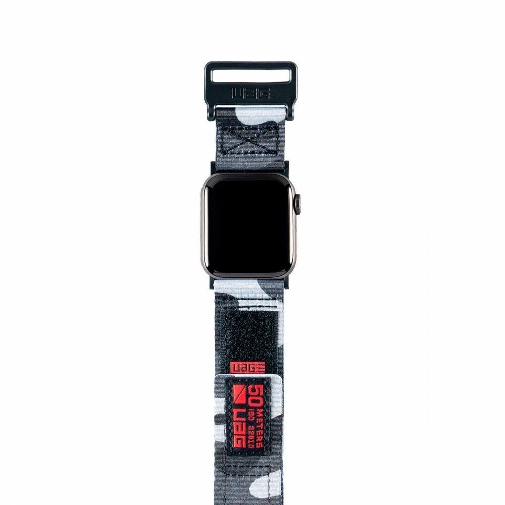 حزام ساعة آبل رياضي مقاس 42"/44" لون مموه ليلي Apple Watch  Active Strap- UAG