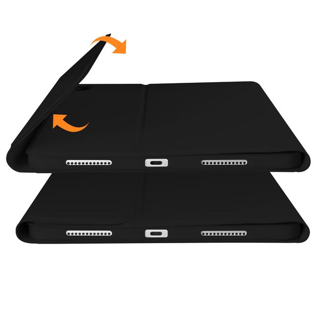 حافظة جلد مع لوحة مفاتيح لاسلكية لجهاز iPad pro 11  لون أسود Premium Leather Case with Wireless Keyboard - Green - SW1hZ2U6MzM0MDc1