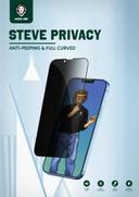 لاصقة حماية للشاشة iPhone 13 Pro  مت Green 9H Steve Privacy Full Glass Screen Protector - Green - SW1hZ2U6MzM1MzIw