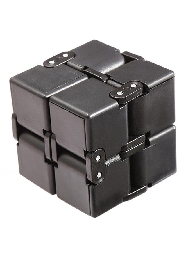 OEM Hand Anti Stress Relief Magic Infinity Cube Game Hand Spinner Toy For Kids, Black 21x3x15cm - SW1hZ2U6MzQ3NjIw