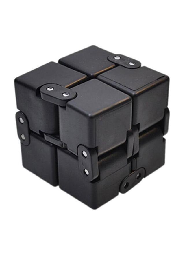 OEM Hand Anti Stress Relief Magic Infinity Cube Game Hand Spinner Toy For Kids, Black 21x3x15cm - SW1hZ2U6MzQ3NjI2