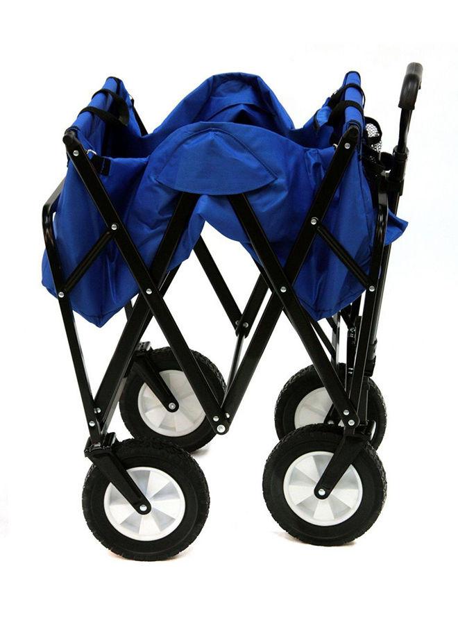 عربة تسوق ( قابلة للطي ) - أزرق  Folding Camping Multi-Function Outdoor Wagon Shopping - cG9zdDozNDgwNDU=