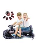 سكوتر كهربائي درفت للأطفال لون اسود / ابيض Cool Baby - Electric 360-Spinning Drifting Ride On Scooter - SW1hZ2U6MzQ3MDYw