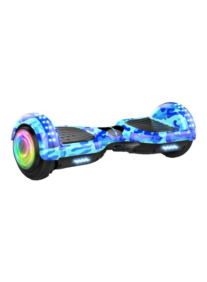 Self Balancing Durable Battery-Operated Smart Electric Hoverboard With LED Flashlight