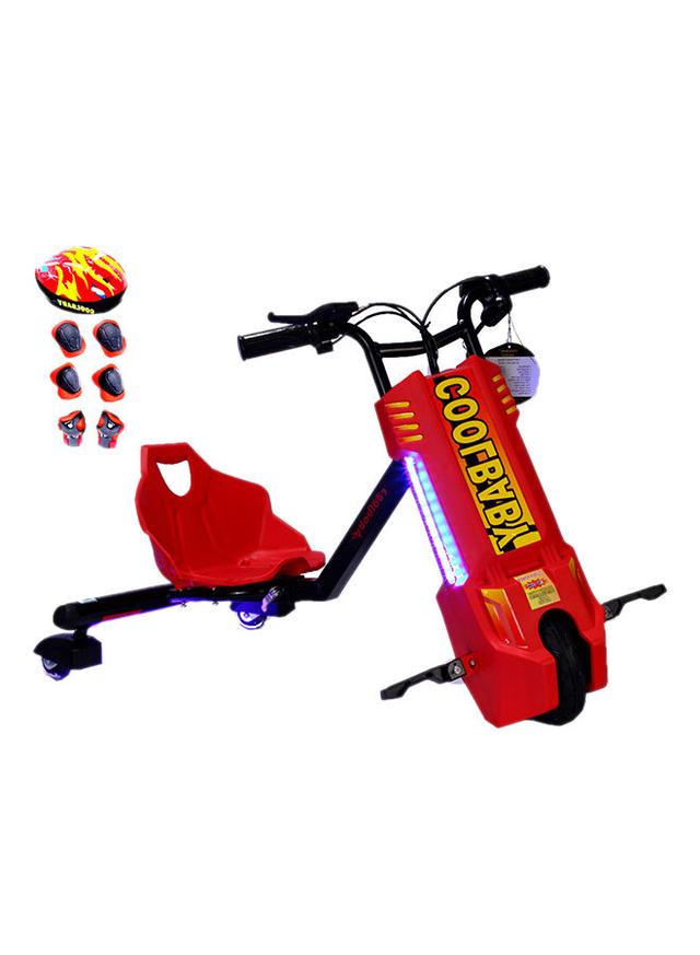 سكوتر درفت للأطفال لون أحمر Baby Pedal Drift Scooter - Cool baby - SW1hZ2U6MzQ2MDU5