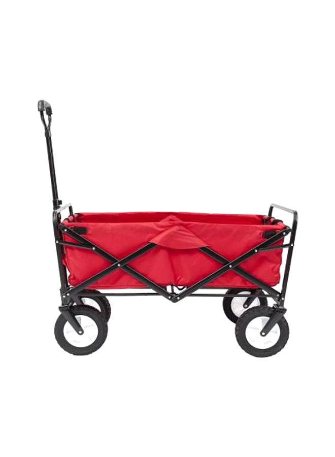 عربة تسوق ( قابلة للطي ) - احمر Cool Baby - Foldable Fabric Cart