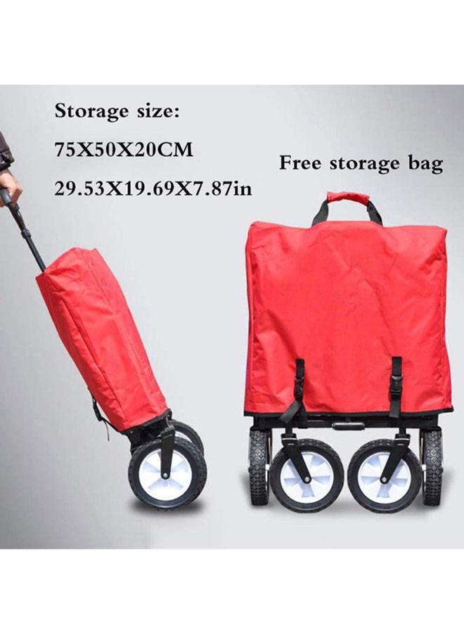 عربة تسوق ( قابلة للطي ) - احمر Cool Baby - Foldable Fabric Cart - cG9zdDozNDUzODE=