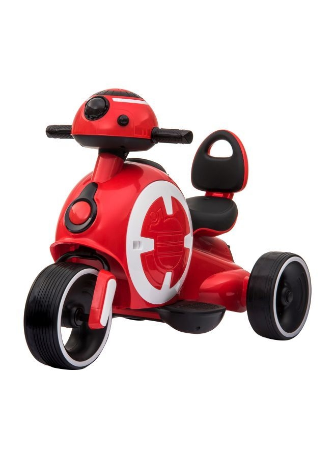 دراجة كهربائية للأطفال ثلاثية العجلات لون احمر / ابيض / اسود Cool Baby - Electric Ride-On Motorcycle - 1}