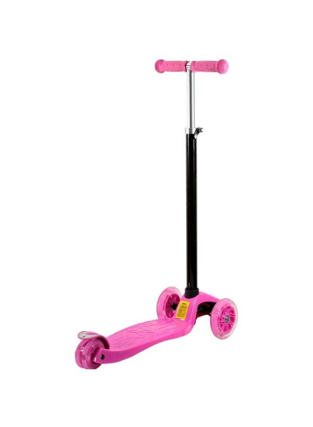 سكوتر للأطفال ثلاثي العجلات بأضواء ليد Durable Lightweight Adjustable-Height Foldable Kick Scooter For Kids 3Wheel ‎ - SW1hZ2U6MzM3OTk2