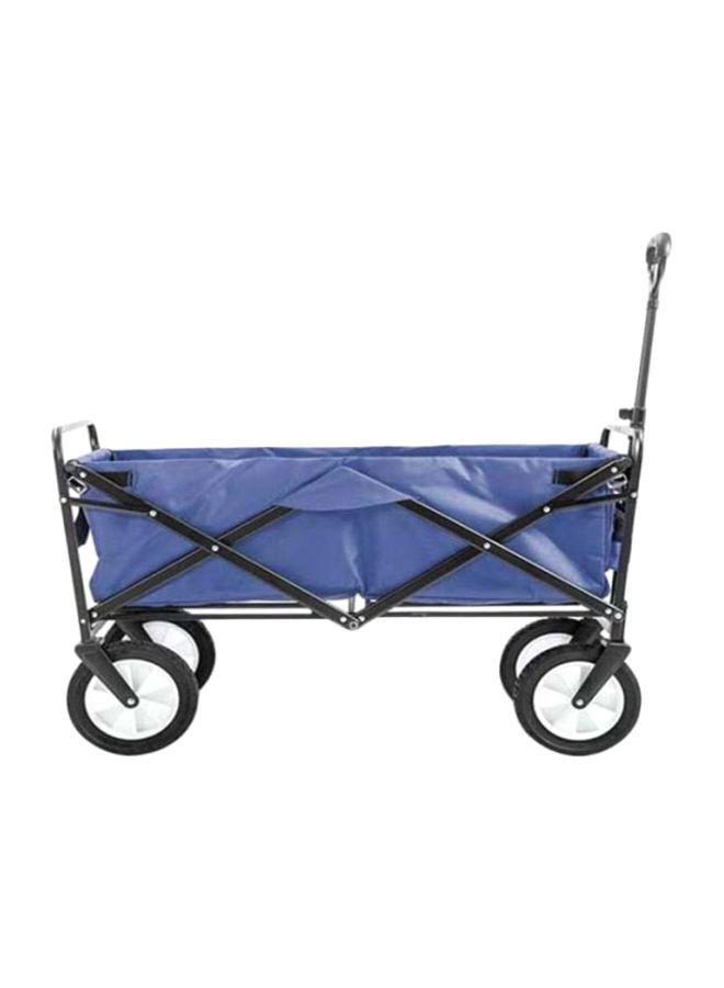 عربة تسوق ( قابلة للطي ) - أزرق   Foldable Outdoor Cart