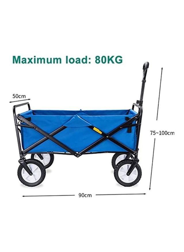 عربة تسوق ( قابلة للطي ) - أزرق Cool Baby - Foldable Outdoor Cart - SW1hZ2U6MzQyNjU3