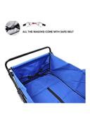عربة تسوق ( قابلة للطي ) - أزرق Cool Baby - Foldable Outdoor Cart - SW1hZ2U6MzQyNjYx