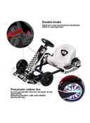 Cool Baby 36 V Crazy Drift Electric Scooter Go Cart Kating Car With 4 Wheels For Kids White 83.6x65x33.4cm - SW1hZ2U6MzQwNzg3
