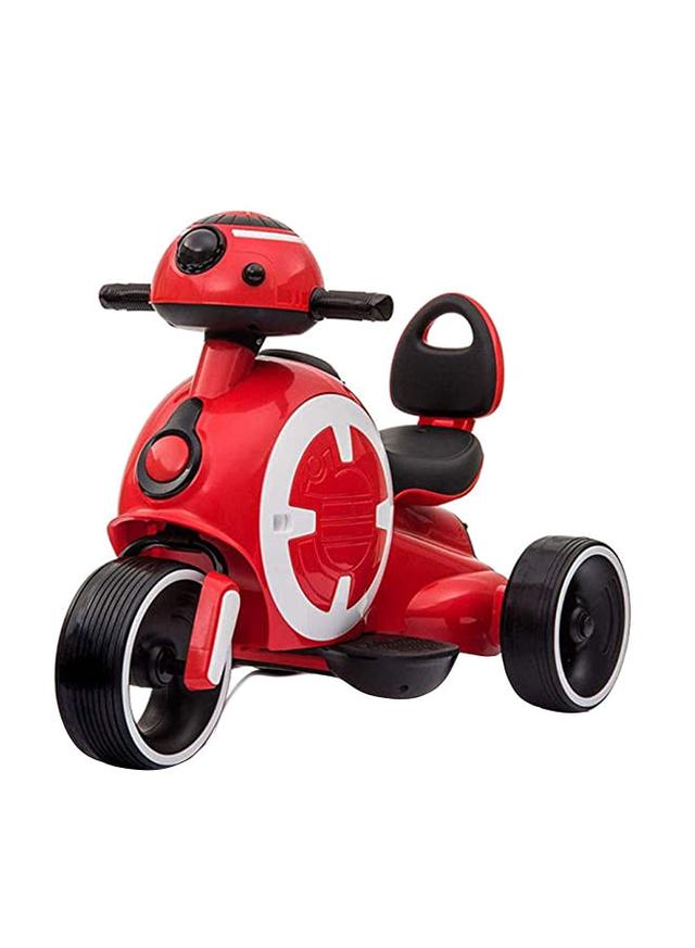 دراجة كهربائية للأطفال ثلاثية العجلات لون احمر / اسود / ابيض Cool Baby - Electric Ride-On Buggy Scooter - SW1hZ2U6MzM5NDg4