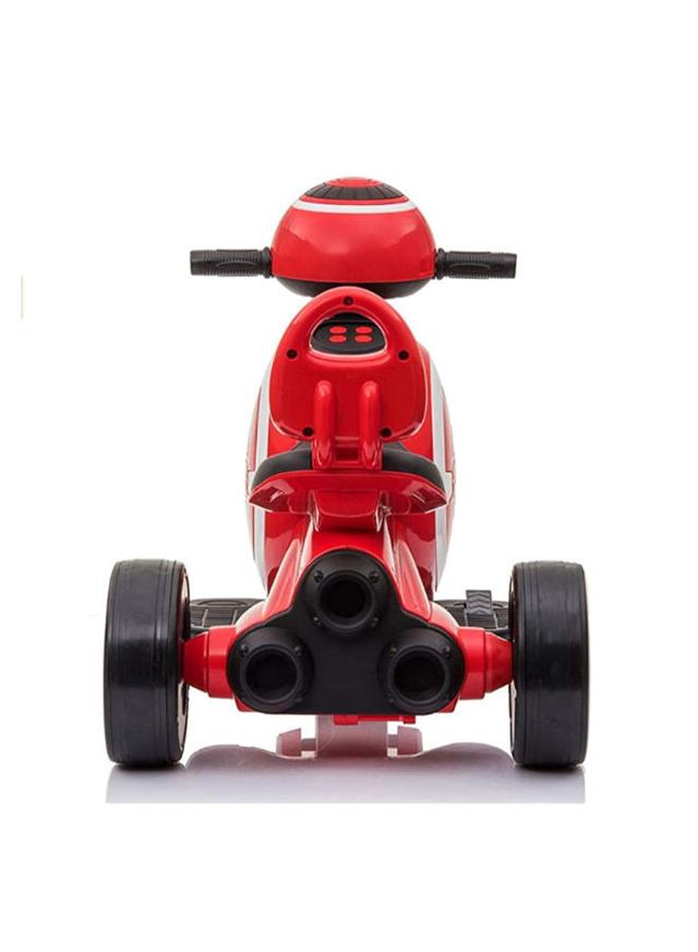 دراجة كهربائية للأطفال ثلاثية العجلات لون احمر / اسود / ابيض Cool Baby - Electric Ride-On Buggy Scooter - SW1hZ2U6MzM5NDkw