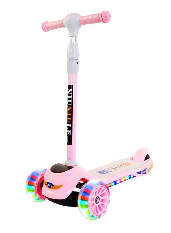 سكوتر للأطفال ثلاثي العجلات Adjustable Height 3-Wheeler LED Scooter 30×50×21 cm - Cool baby