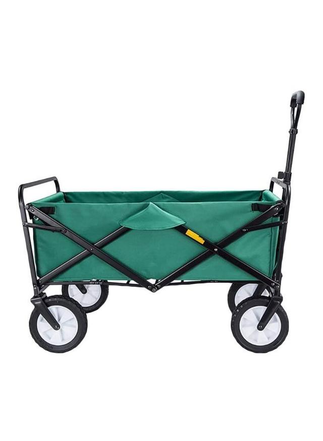 Cool Baby Foldable Heavy Duty Outdoor Cart Trolley Green/Black/White 90x50centimeter - SW1hZ2U6MzQyNzU5