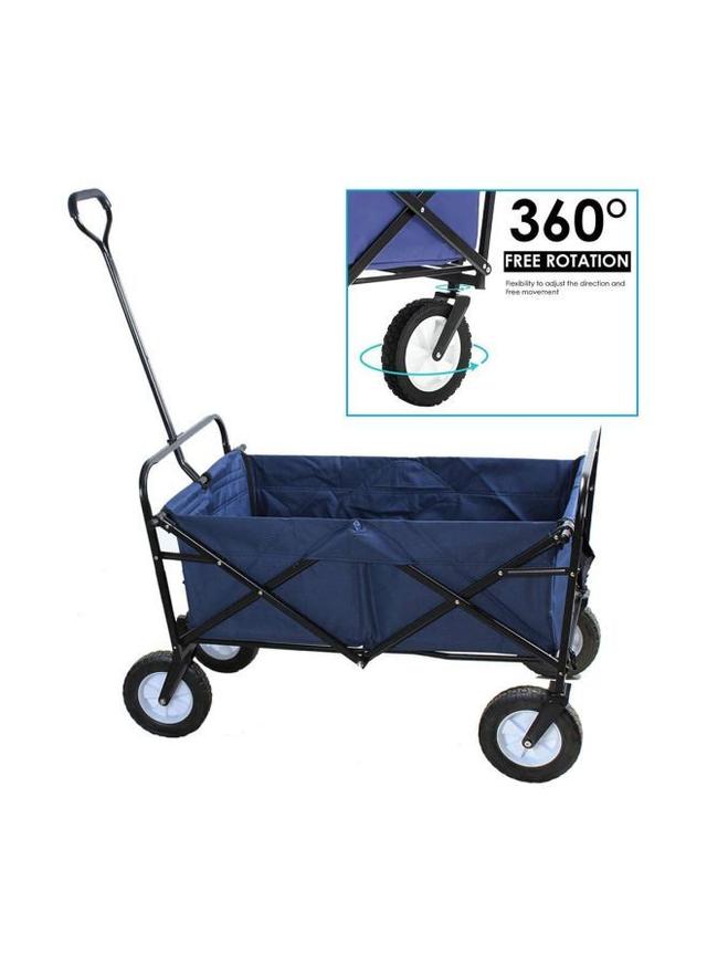 Cool Baby Foldable Heavy Duty Outdoor Trolley Blue/Black 85x48x26centimeter - SW1hZ2U6MzQyNjk1