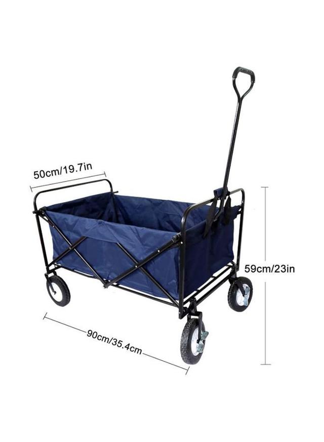 Cool Baby Foldable Heavy Duty Outdoor Trolley Blue/Black 85x48x26centimeter - SW1hZ2U6MzQyNjk5