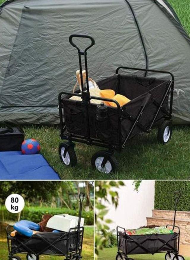 Cool Baby Folding Camping Multi Function Outdoor Wagon 85x50x80cm - SW1hZ2U6MzQyODI0