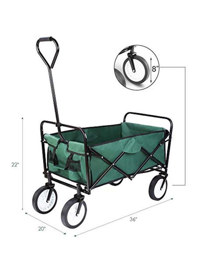 عربة تسوق ( قابلة للطي ) - اخضر Cool Baby - Folding Camping Multi Function Outdoor Wagon - SW1hZ2U6MzQyNzc2