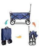 عربة تسوق ( قابلة للطي ) - ازرق Cool Baby - Folding Shopping Cart Trolley - SW1hZ2U6MzQyNjcz
