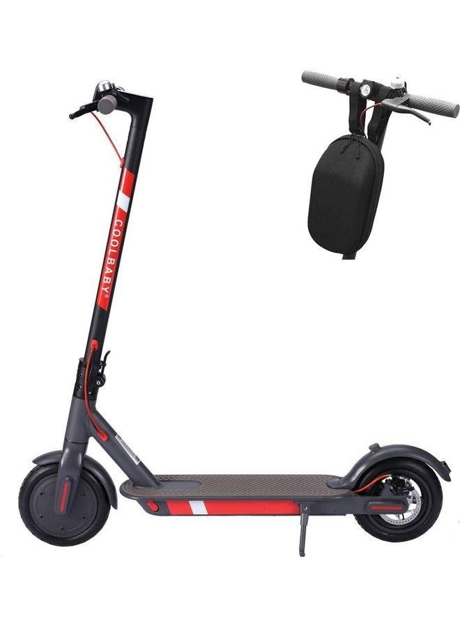 سكوتر ثنائي العجلات لون أسود و أحمر Cool Baby - Electric Scooter