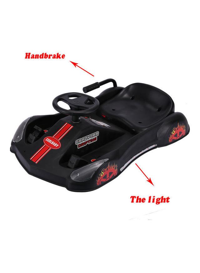 Cool Baby Electric Crazy Scooter With LED Light And Hand Brake 33x20x14inch - SW1hZ2U6MzQxNDYx