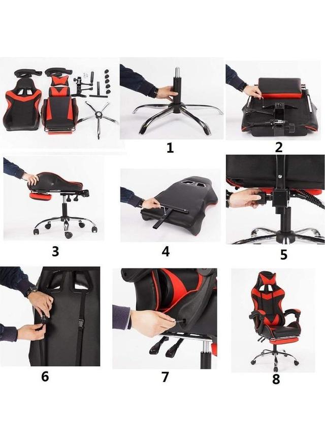 كرسي قيمنق احمر E-sports Gaming Chair من Cool Baby - SW1hZ2U6MzQ2Njkx