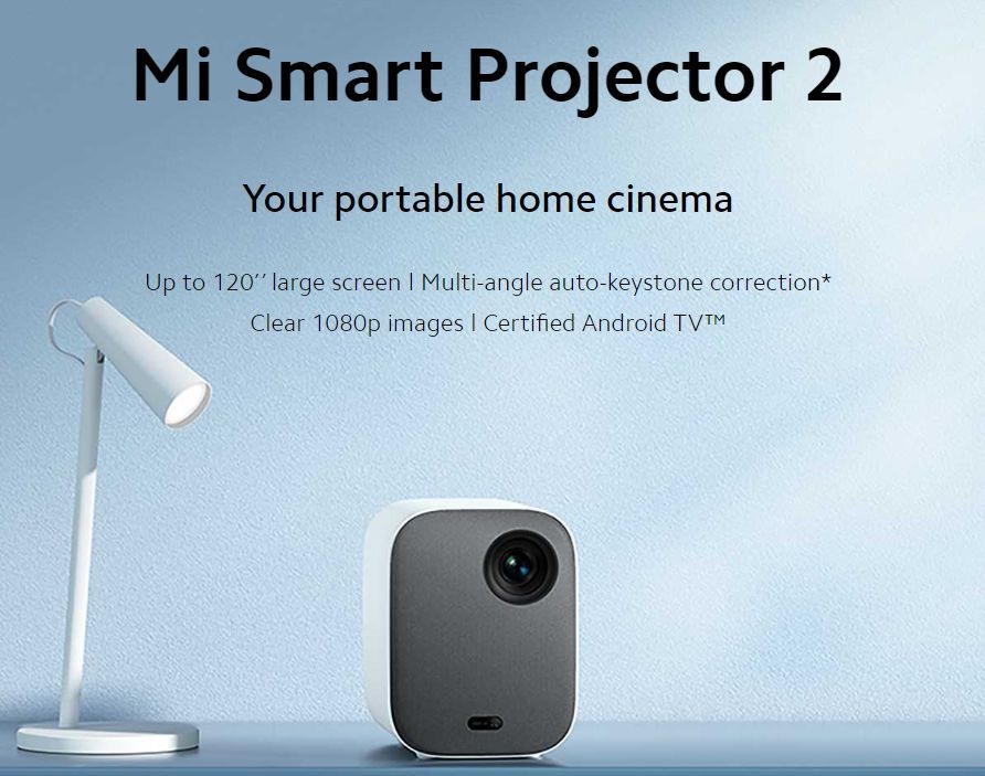 بروجكتر شاومي Mi Smart projector 2