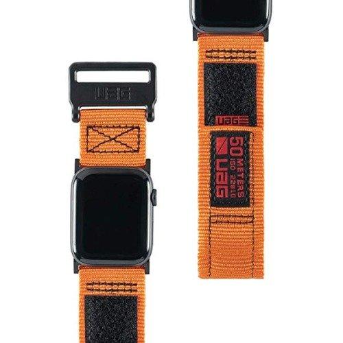 حزام ساعة آبل رياضي مقاس 42"/44" لون برتقالي Apple Watch  Active Strap- UAG - SW1hZ2U6MzMxOTY1