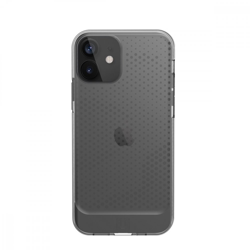 كفر موبايل مضاد للصدمات نصف شفاف بلون ثلجي - Lucent iPhone 12 / 12 Pro Case - UAG