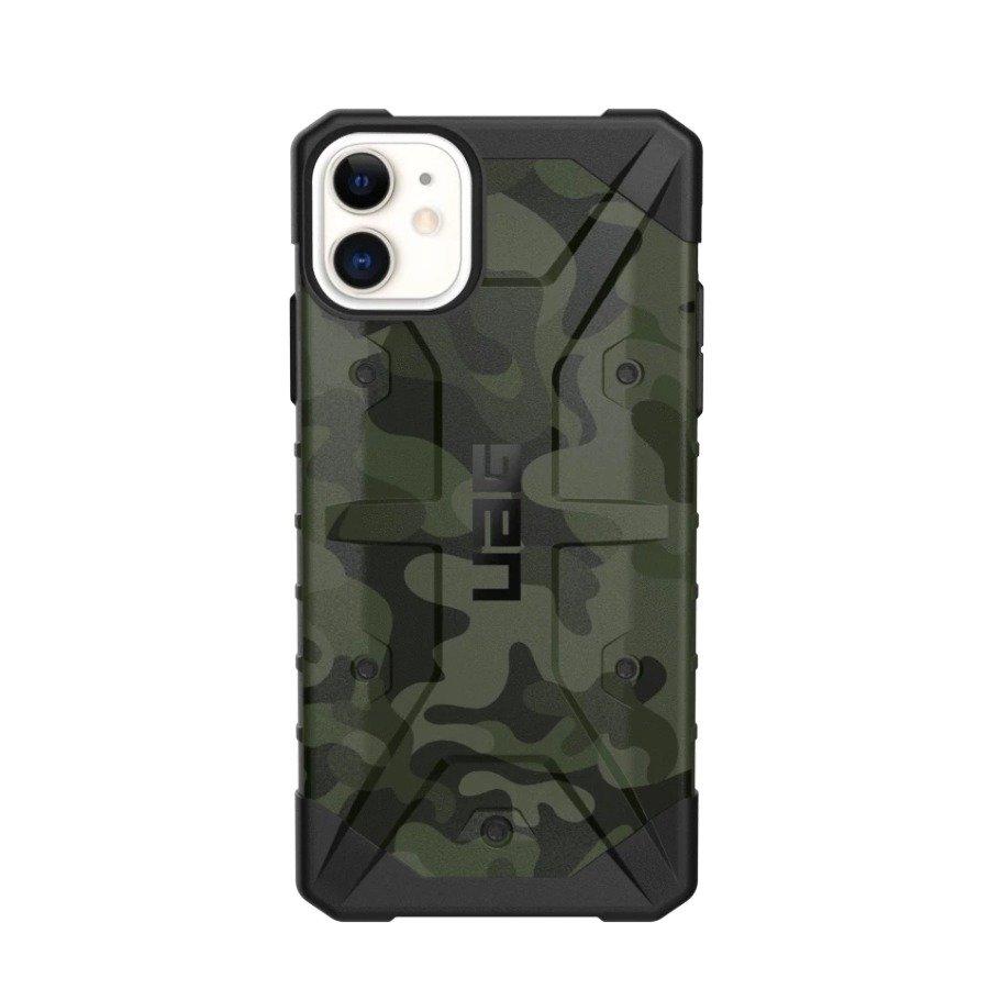 كفر موبايل عسكري مضاد للصدمات بلون أخضر مموه Case iPhone 11 Pathfinder - UAG