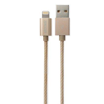 كيبل شحن ايفون من USB الى Lightning لون ذهبي 8Pin USB Cable 1meter - Zendure