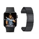 سوار معدني لساعة Apple Watch بمقاس 42 / 44 / 45مم أسود | Green Acero Correa Link Bracelet - SW1hZ2U6MzU2OTE5