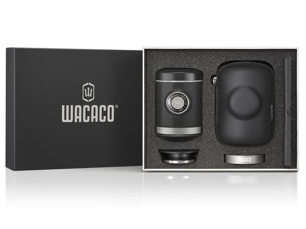 Wacaco PICOPRESSO - World's Most Compact Double Espresso Coffee Maker, Pro-level Handheld Espresso Machine, Ultra Portable & Lightweight, Holds 18g of coffee grinds / 80ml water - SW1hZ2U6MzYyNjk0